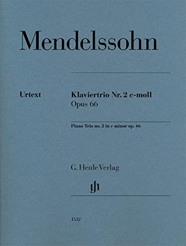 Klaviertrio Nr. 2 c-moll op. 66: Besetzung: Klaviertrios (G. Henle Urtext-Ausgabe) Sheet Music