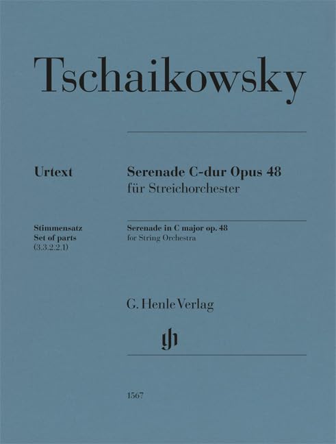Serenade C-dur op. 48 für Streichorchester; Streicher-Set 3.3.2.2.1 Books