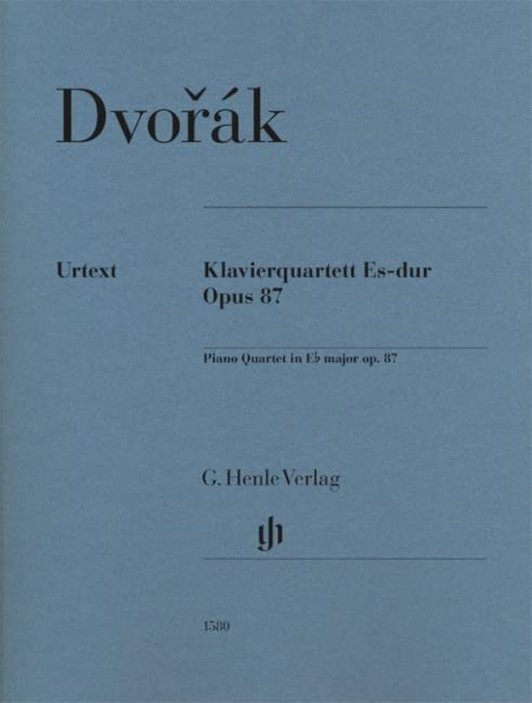 Klavierquartett Es-Dur op. 87: Besetzung: Klavierquartette (G. Henle Urtext-Ausgabe) Sheet Music