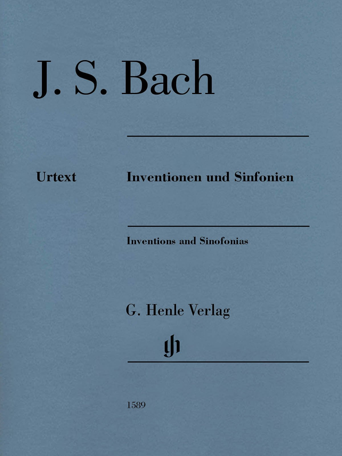 Inventionen und Sinfonien für Klavier zu zwei Händen. Urtextausgabe ohne Fingersatz Sheet Music