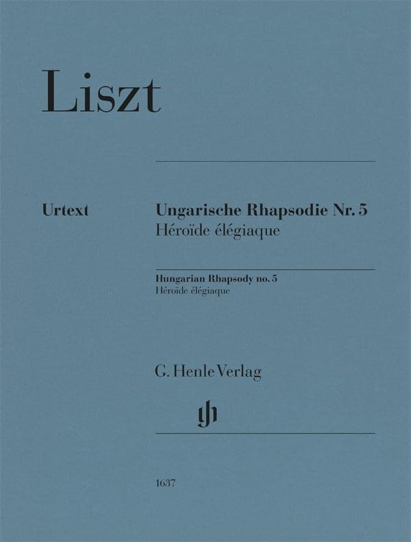 Ungarische Rhapsodie Nr. 5; Klavier zu zwei Händen Books