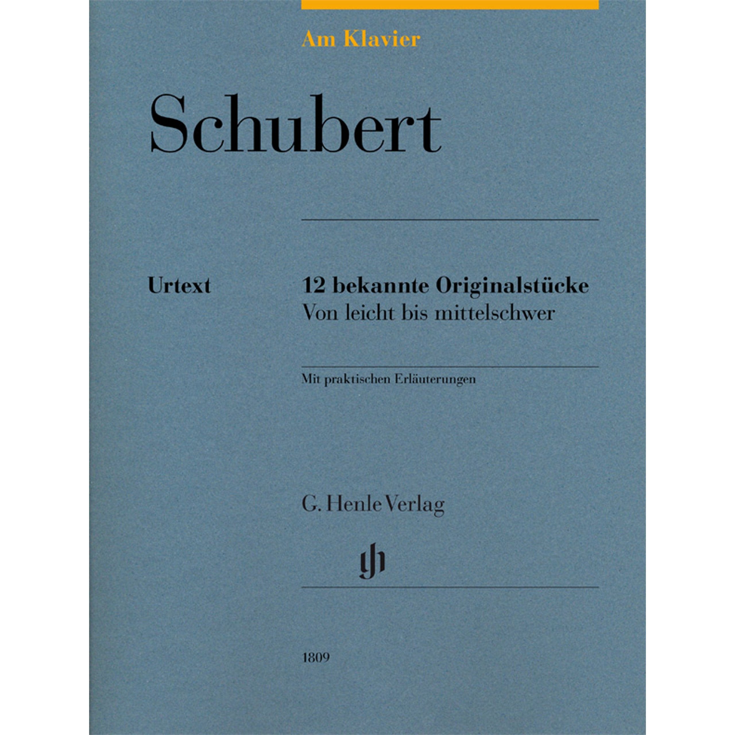 Am Klavier - Schubert: 12 bekannte Originalstücke von leicht bis mittelschwer: Instrumentation: Piano solo (G. Henle Urtext-Ausgabe) Essays & Short Stories