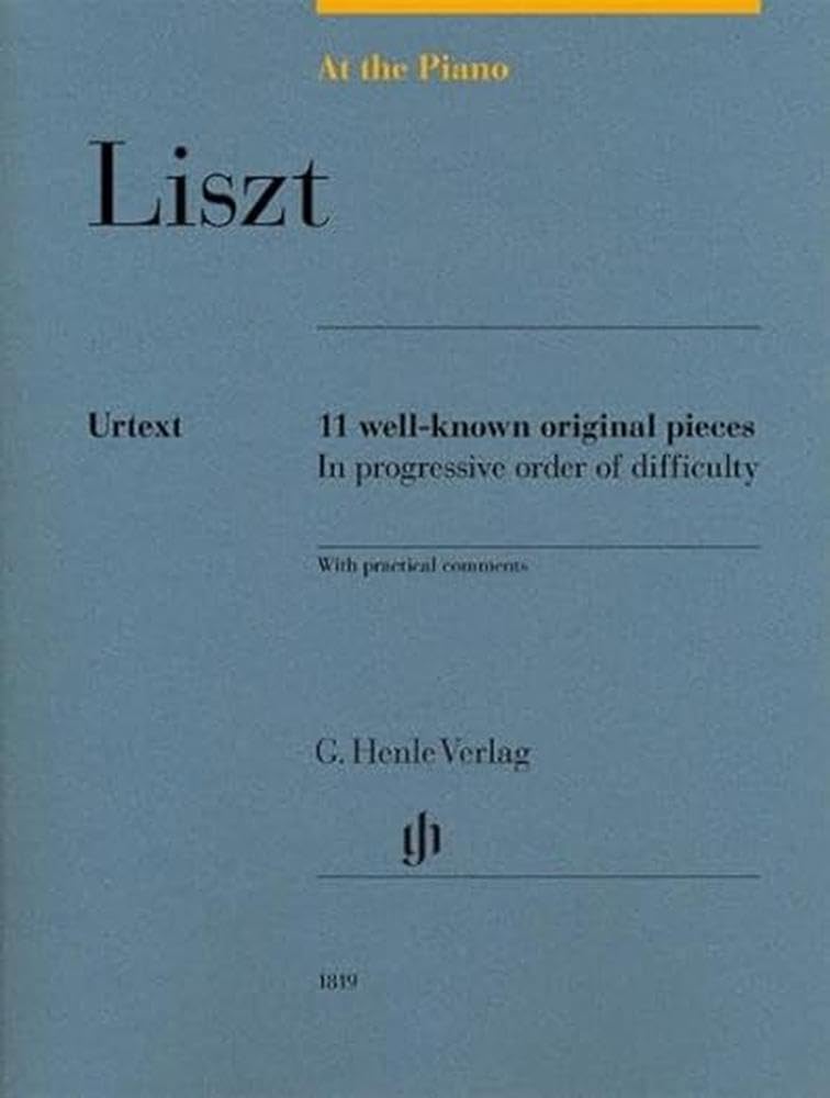 At the Piano - Liszt Sheet Music