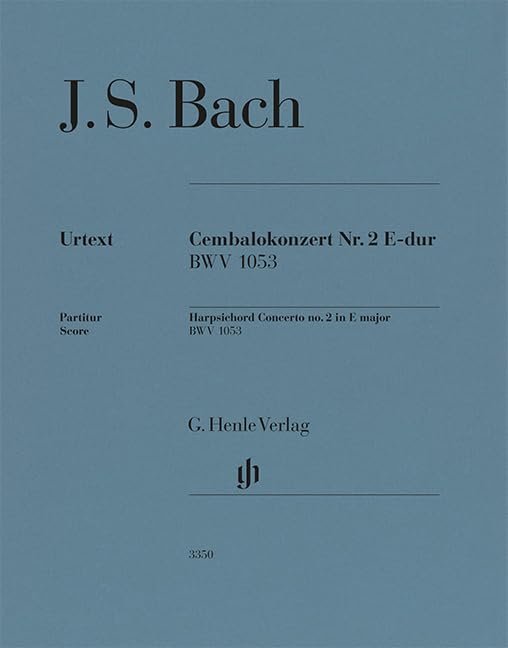 Johann Sebastian Bach: Cembalokonzert Nr. 2 E-dur BWV 1053; Dirigierpartitur book