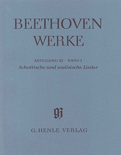 Schottische und walisische Lieder (mit Kritischem Bericht) Sheet Music