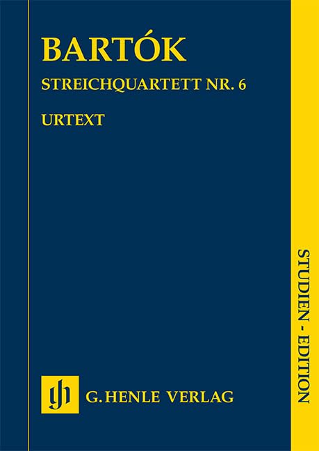 Streichquartett Nr. 6; Studien-Edition: Besetzung: Streichquartette (Studien-Editionen: Studienpartituren) Sheet Music