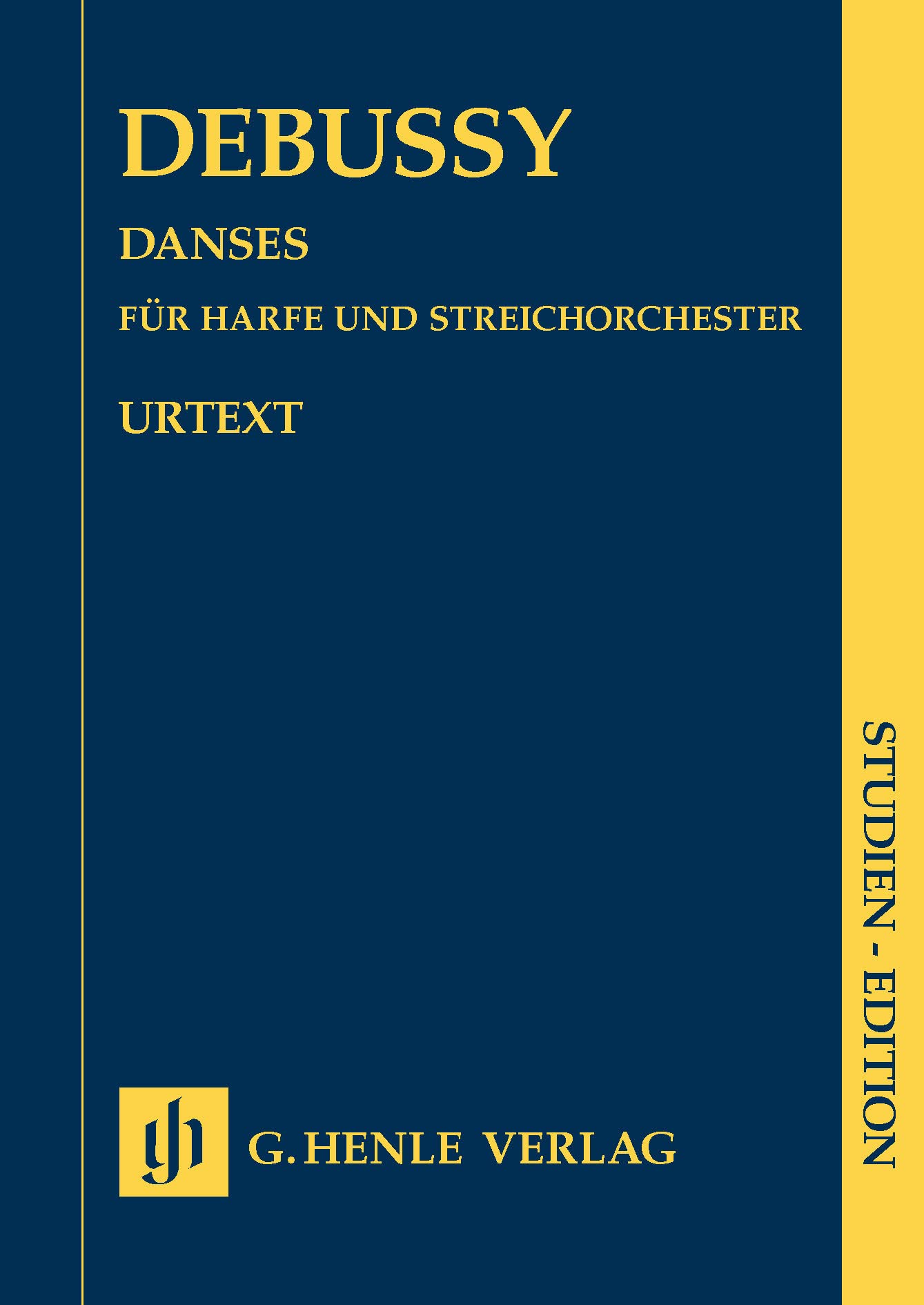 Danses für Harfe und Streichorchester; Studien-Edition: Besetzung: Kammermusik mit verschiedenen Instrumenten (Studien-Editionen: Studienpartituren) Sheet Music