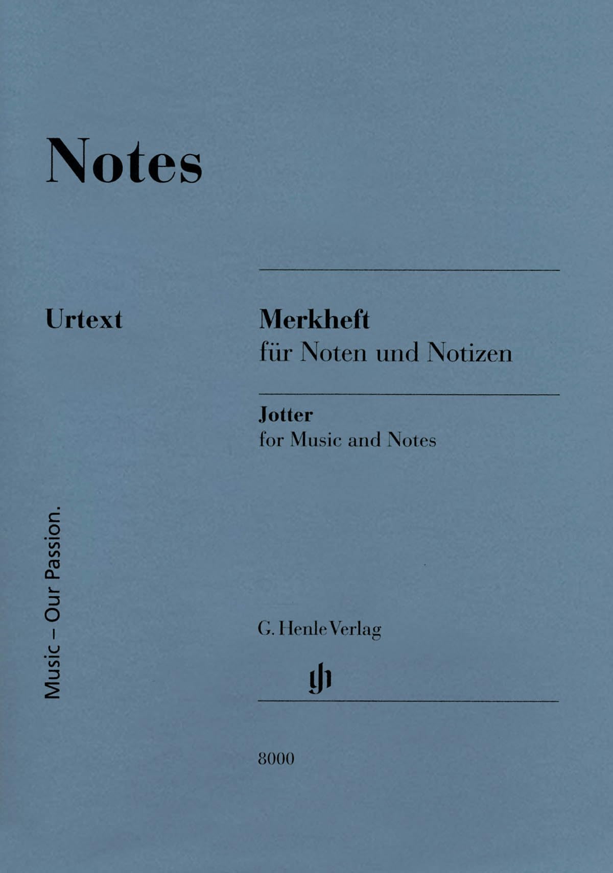 Notes, Merkheft für Noten und Notizen Books