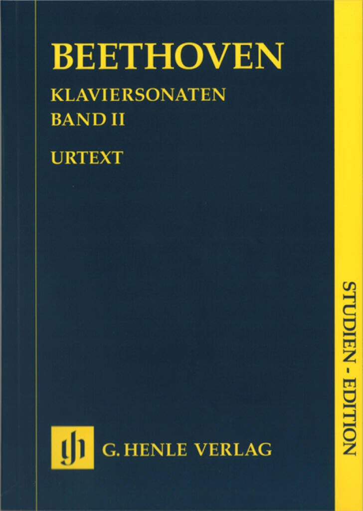Klaviersonaten, Band II; Studienedition: Besetzung: Klavier zu zwei Händen (Studien-Editionen: Studienpartituren) Sheet Music
