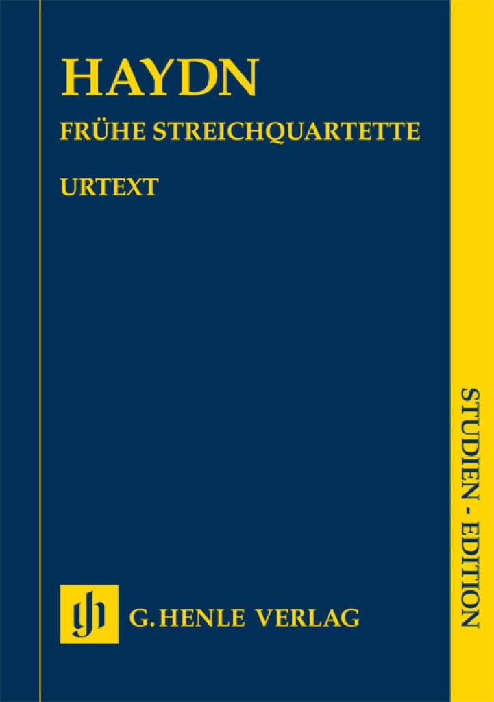 Streichquartette Heft I: Besetzung: Streichquartette (Studien-Editionen: Studienpartituren) Sheet Music