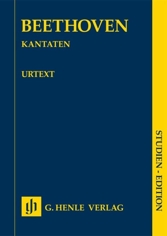 Kantaten Studien-Edition: Besetzung: Vokalwerke mit Orchester (Studien-Editionen: Studienpartituren) Sheet Music