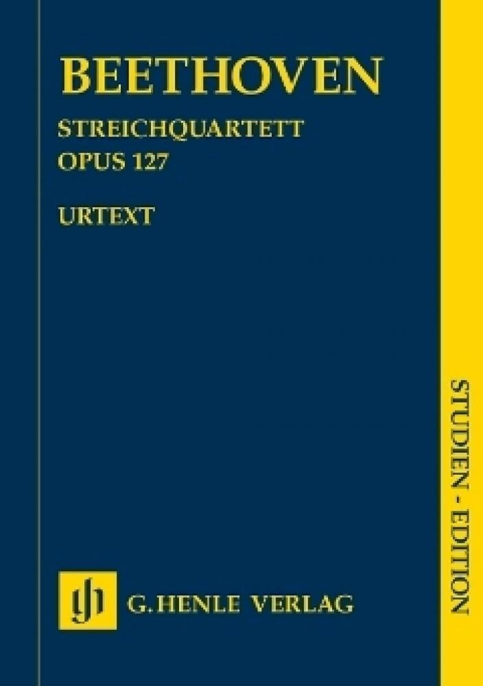 Streichquartett Es-Dur Op 127. Studien-Edition: Besetzung: Streichquartette (Studien-Editionen: Studienpartituren) Sheet Music