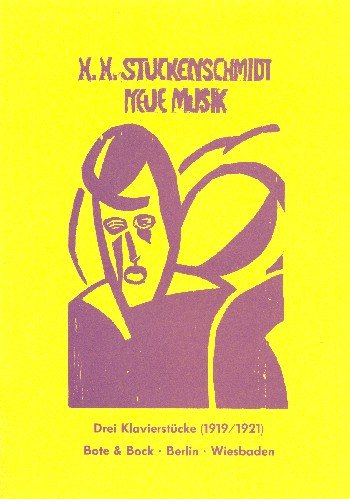 Neue Musik: Drei Klavierstücke. Klavier. Sheet Music