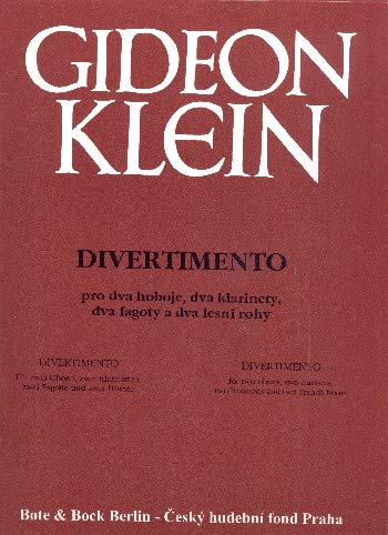 Divertimento: 8 Bläser. Partitur und Stimmen. Sheet Music
