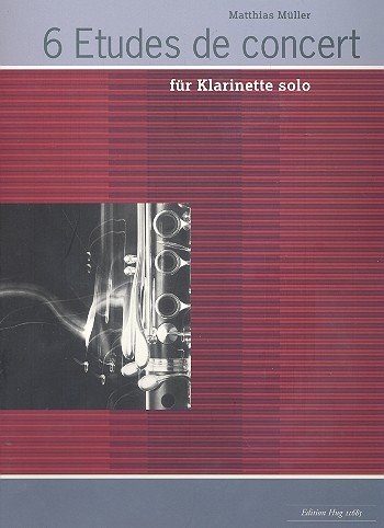 6 Etudes de concert für Klarinette solo Sheet Music