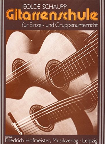 Gitarreschule für den Einzel- und Gruppenunterricht Sheet Music