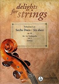 Sechs Duos op.60 für Violoncello. Six duos op.60 for Violoncello.Vol.2: Schwierigkeitsgrad: leicht/mittelschwer Sheet Music