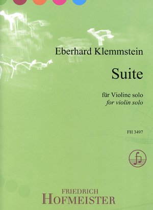 Suite: Violine. Schwierigkeitgrad: 4: Schwierigkeitsgrad: mittelschwer/schwer Sheet Music
