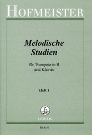 Melodische Studien Band 1: für Trompete und Klavier Sheet Music