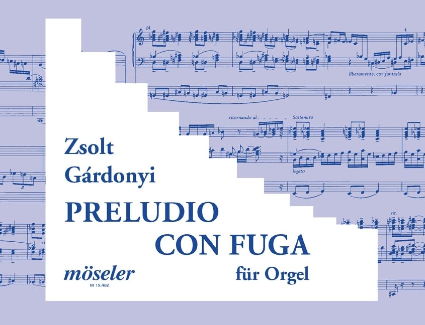Preludio con fuga: Orgel. Sheet Music