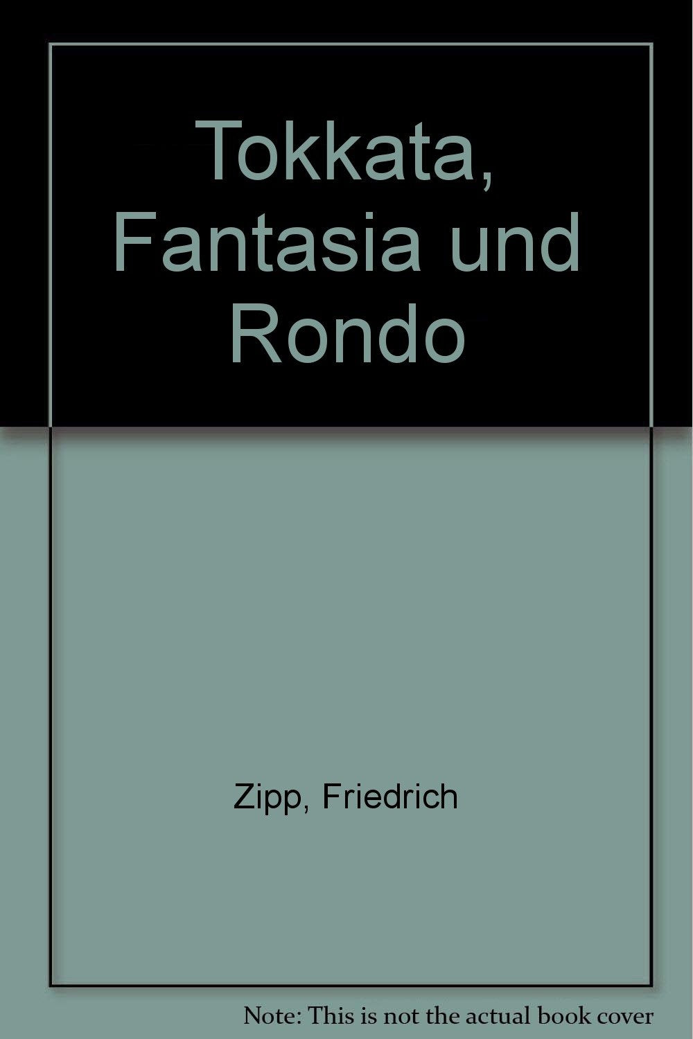Tokkata, Fantasia und Rondo: Klavier 4-händig. Sheet Music