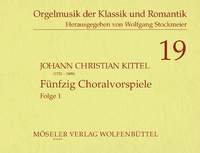 50 chorale preludes: No. 1-25. Vol. 1. organ. Sheet Music
