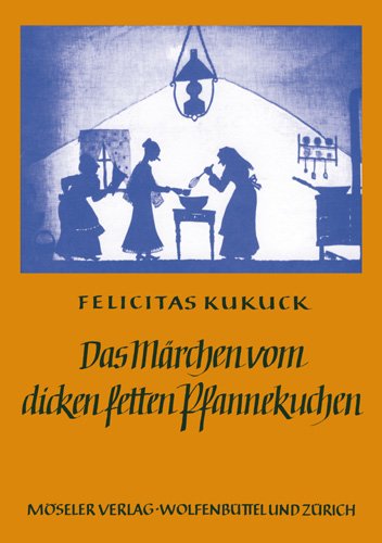 Das Märchen vom dicken fetten Pfannekuchen: Musik zum Schattenspiel über das Märchen. Sprecher, 7 Singstimmen, Kinderchor (SSA), Sopran-Blockflöte und Orff-Instrumente. Partitur. Sheet Music