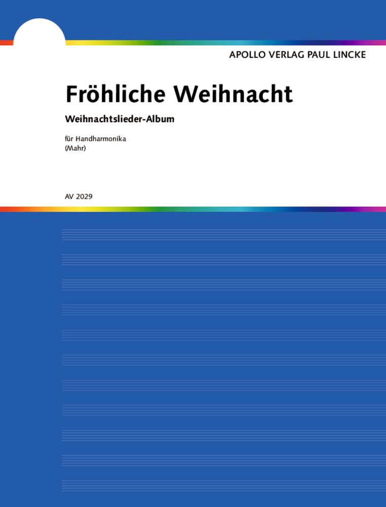 Fröhliche Weihnacht: Weihnachtslieder-Album. diatonische Handharmonika. Sheet Music