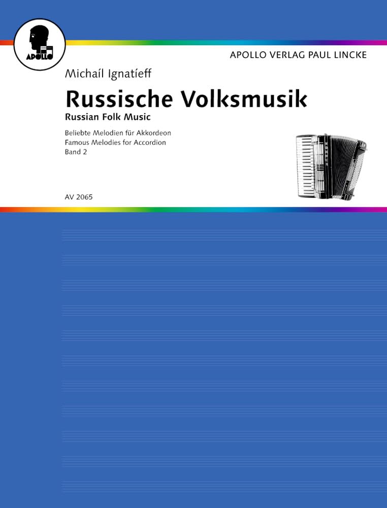 Russische Volksmusik: Band 2. Akkordeon. Sheet Music
