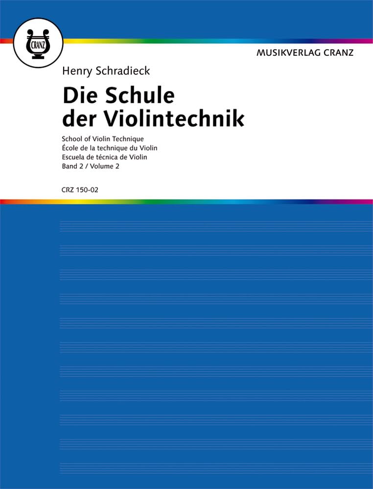Die Schule der Violintechnik: Band 2. Violine. Sheet Music