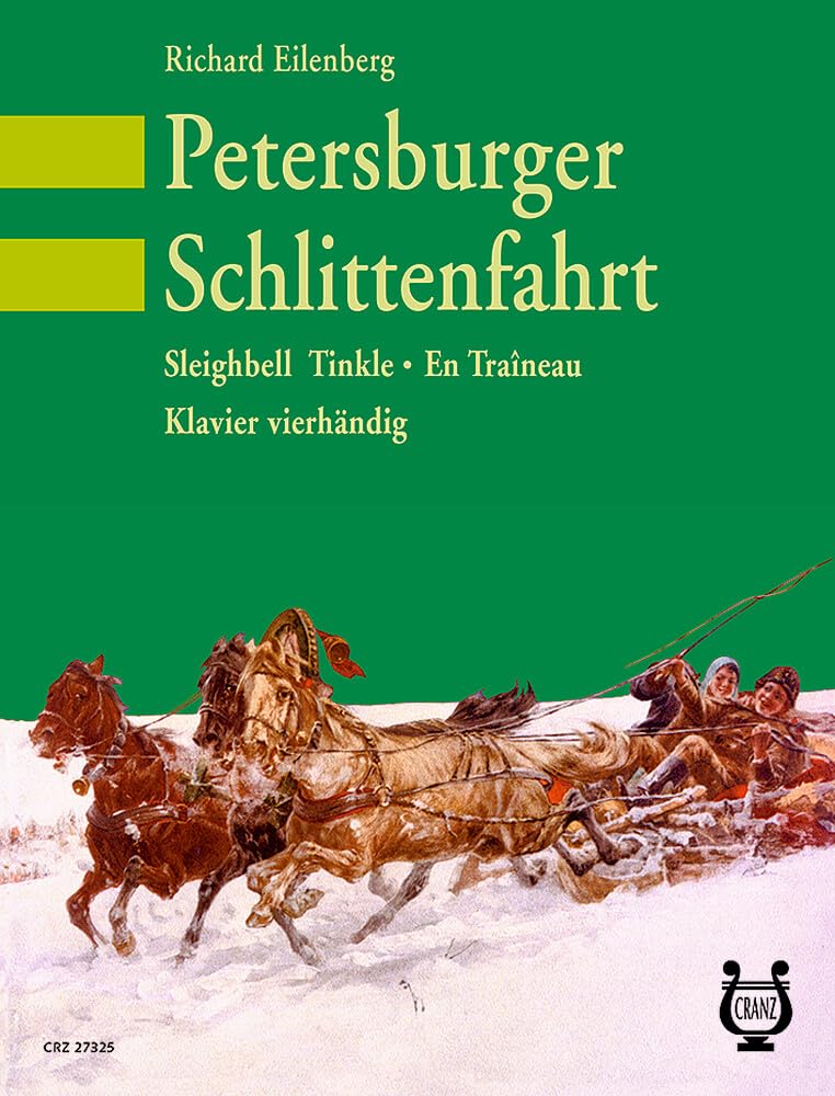 Petersburger Schlittenfahrt: Galopp. op. 57. Klavier 4-händig. Sheet Music