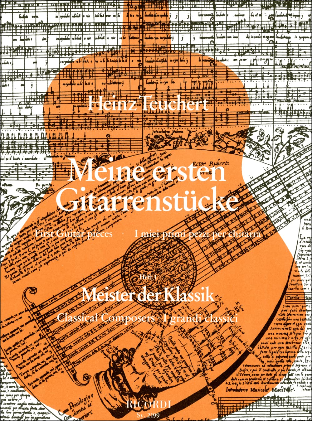 Meine ersten Gitarrenstücke. Heft 1 Sheet Music