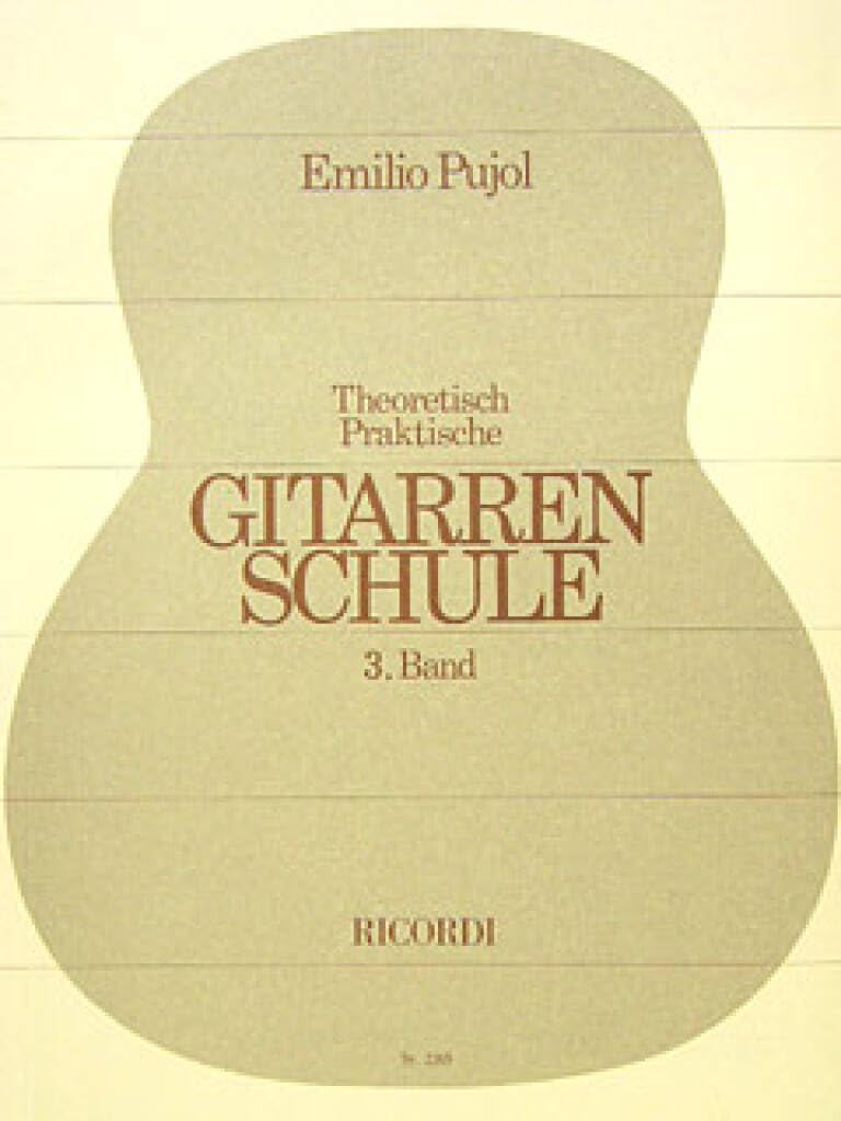 Theoretisch-praktische Gitarrenschule Band 3 (GUITARE) Books