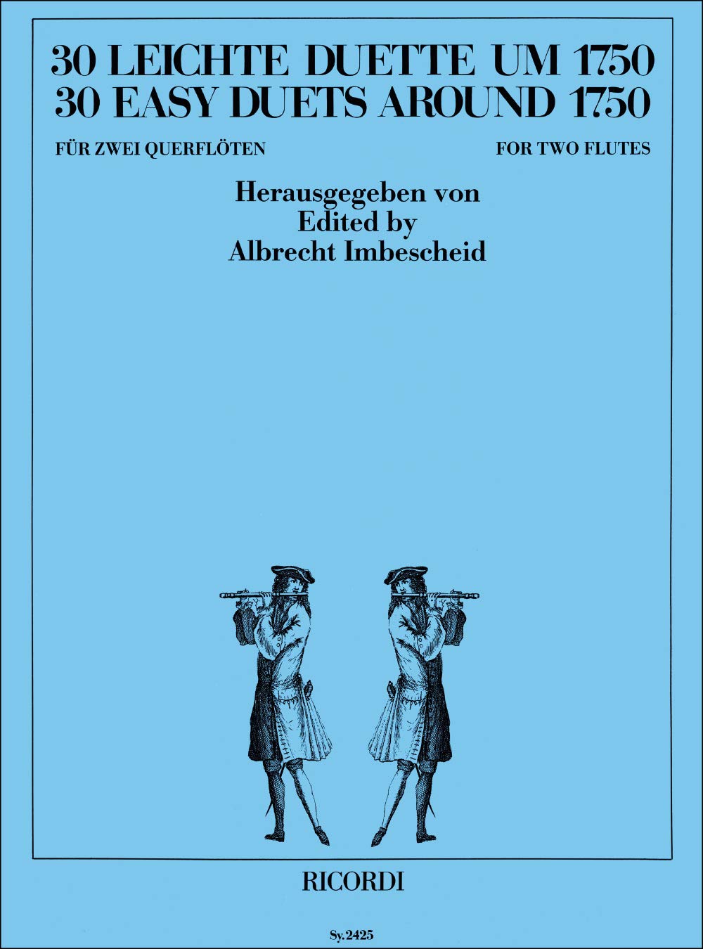 30 leichte Duette um 1750 book