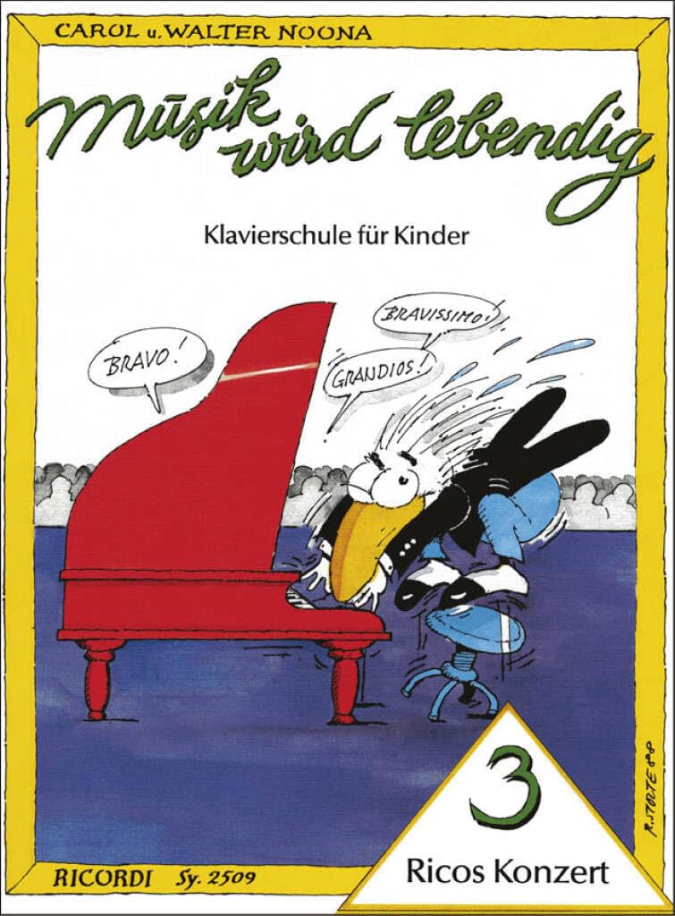 Ricos Konzert 3: Musik wird lebendig (PIANO) Sheet Music
