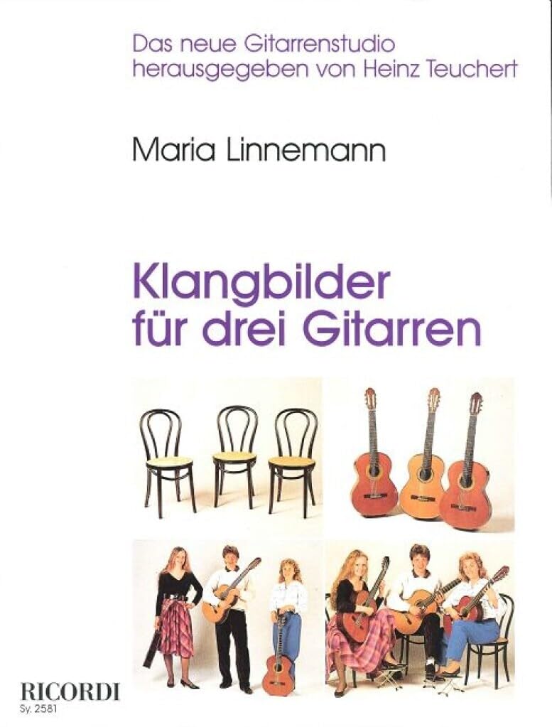 Klangbilder für 3 Gitarren. Sheet Music