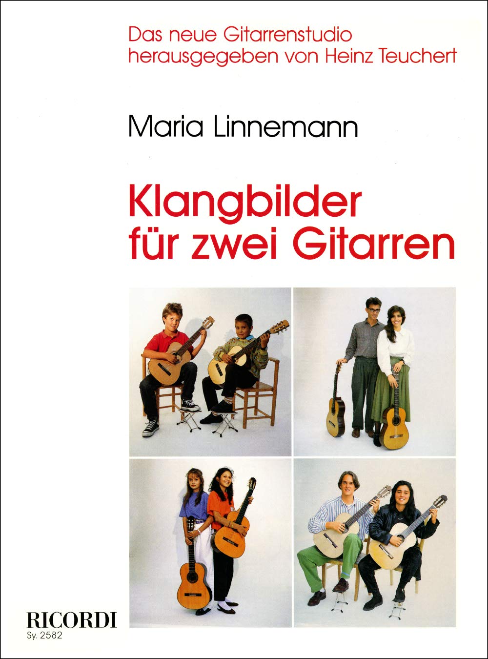Klangbilder für 2 Gitarren (GUITARE) book
