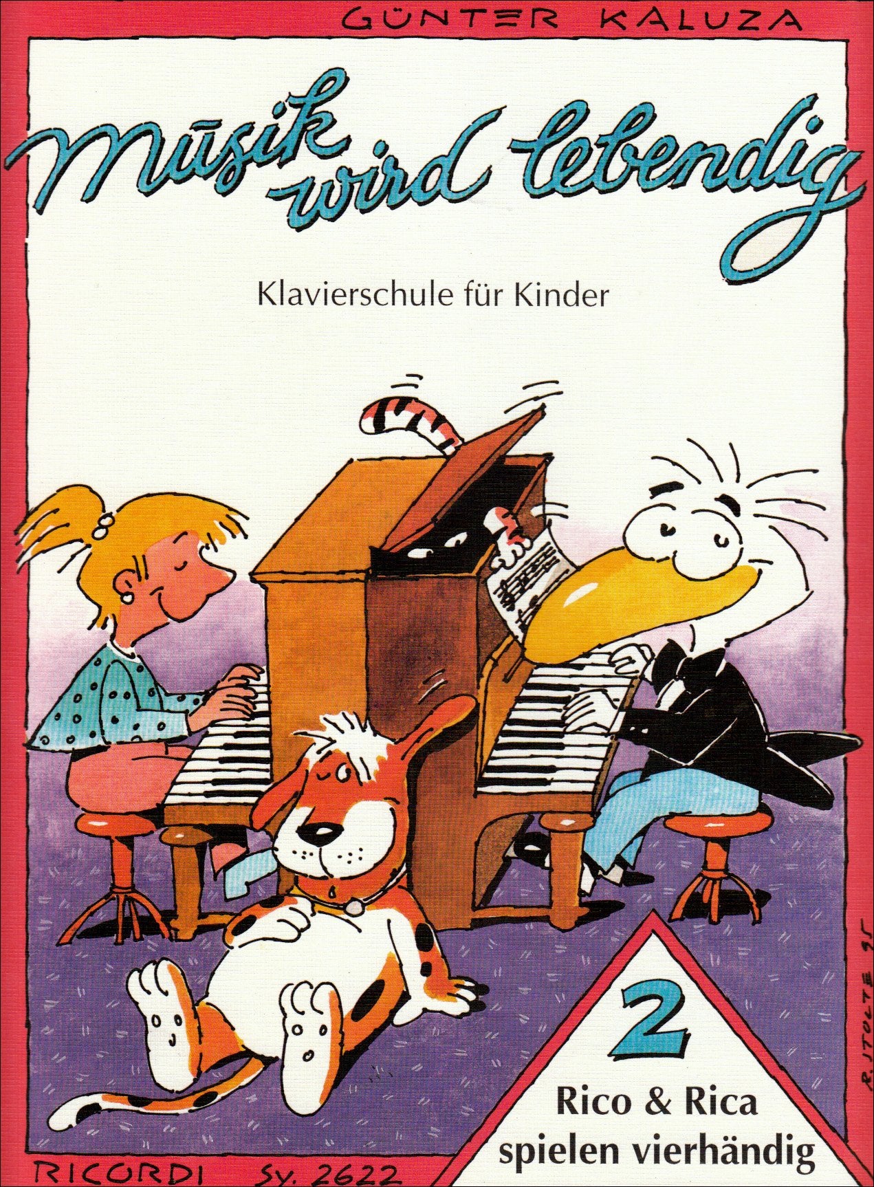 Musik wird lebendig - Rico & Rica spielen vierh. 2 Sheet Music