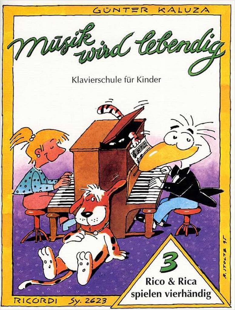 Musik wird lebendig - Rico & Rica spielen vierh. 3 book