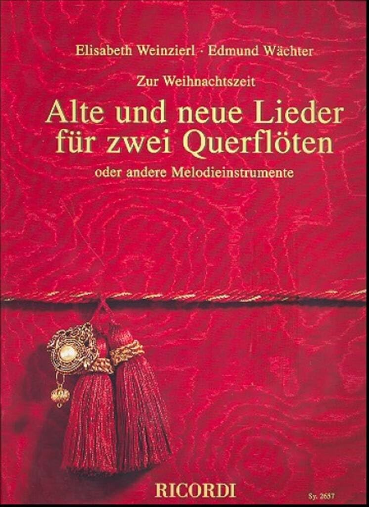 Zur Weihnachtszeit. Alte und neue Lieder für zwei Querflöten: Oder andere Melodieinstrumente (FLUTE TRAVERSIE) Essays & Short Stories