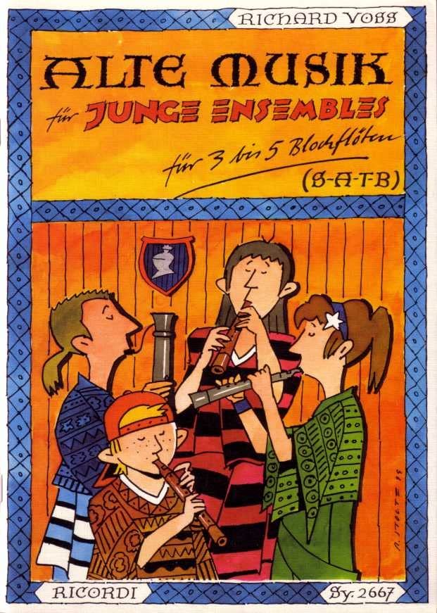 Alte Musik für junge Ensembles (FLUTE A BEC) Books
