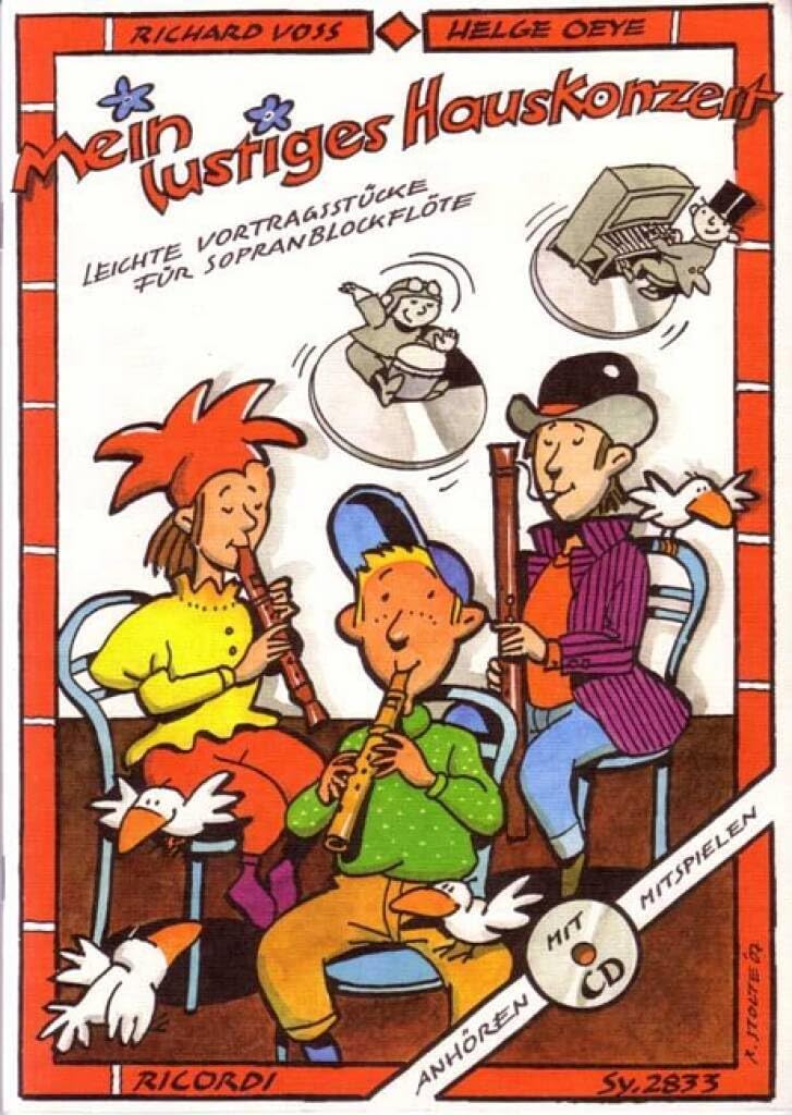 Mein lustiges Hauskonzert (FLUTE A BEC) Books