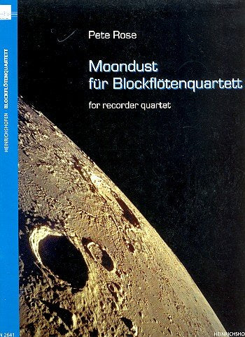 Moondust: für 4 Blockflöten in wechselnden Besetzungen (TTTB/SATB) Books