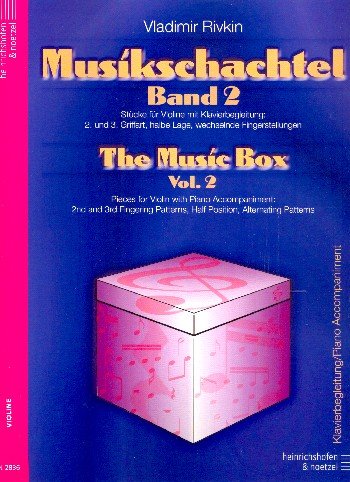 Rivkin, Vladimir: Die Musikschachtel Band 2 : für Violine und Klavier Klavierbegleitung Books