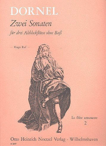 2 Sonaten: für 3 Altblockflöten Spielpartitur Books