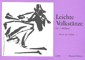 Leichte Volkstänze: für 2 Altblockflöten Books