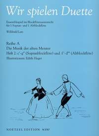Wir Spielen Duette Band 2 Ensemblespiel im Blockflötenunterricht für Sopran- und Alt-Blockflöte Sheet Music