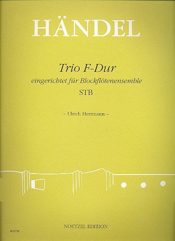 Trio F-Dur: für Blockflöten- ensemble (STB) Books