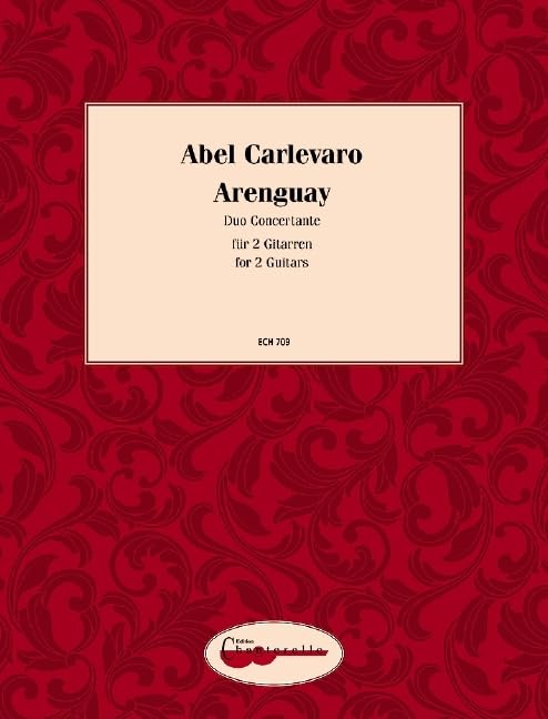 Arenguay: Duo Concertante. 2 guitars. Partition d'exécution. Sheet Music