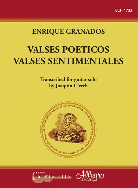 Enrique Granados Valses Poeticos Valses Sentimentales book